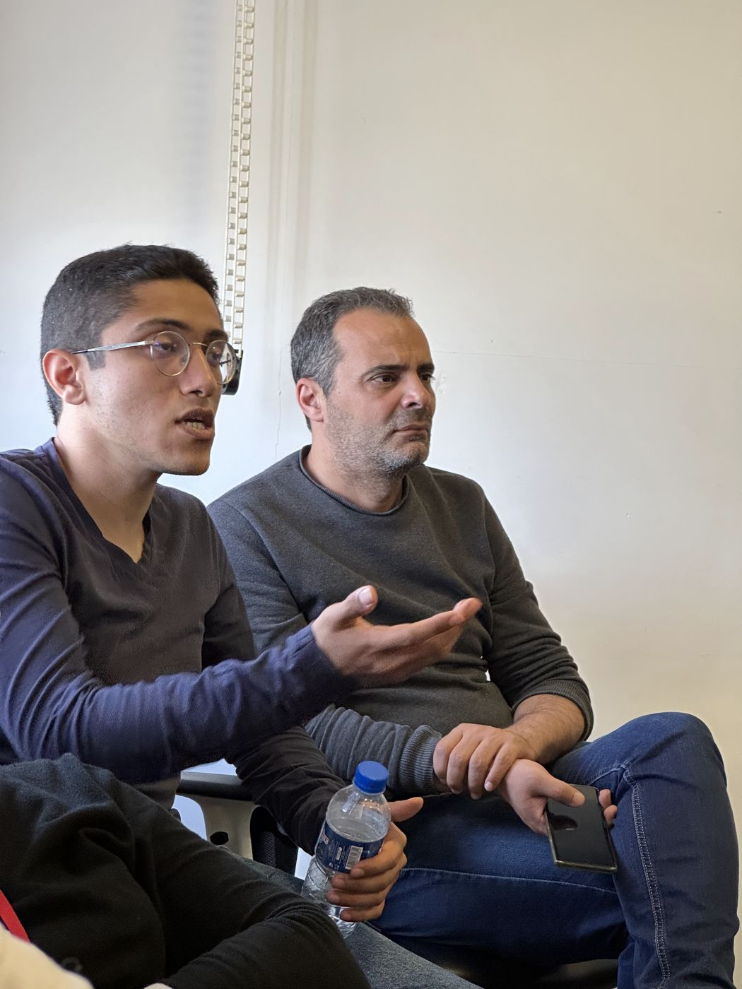 Échanges avec les participants du workshop