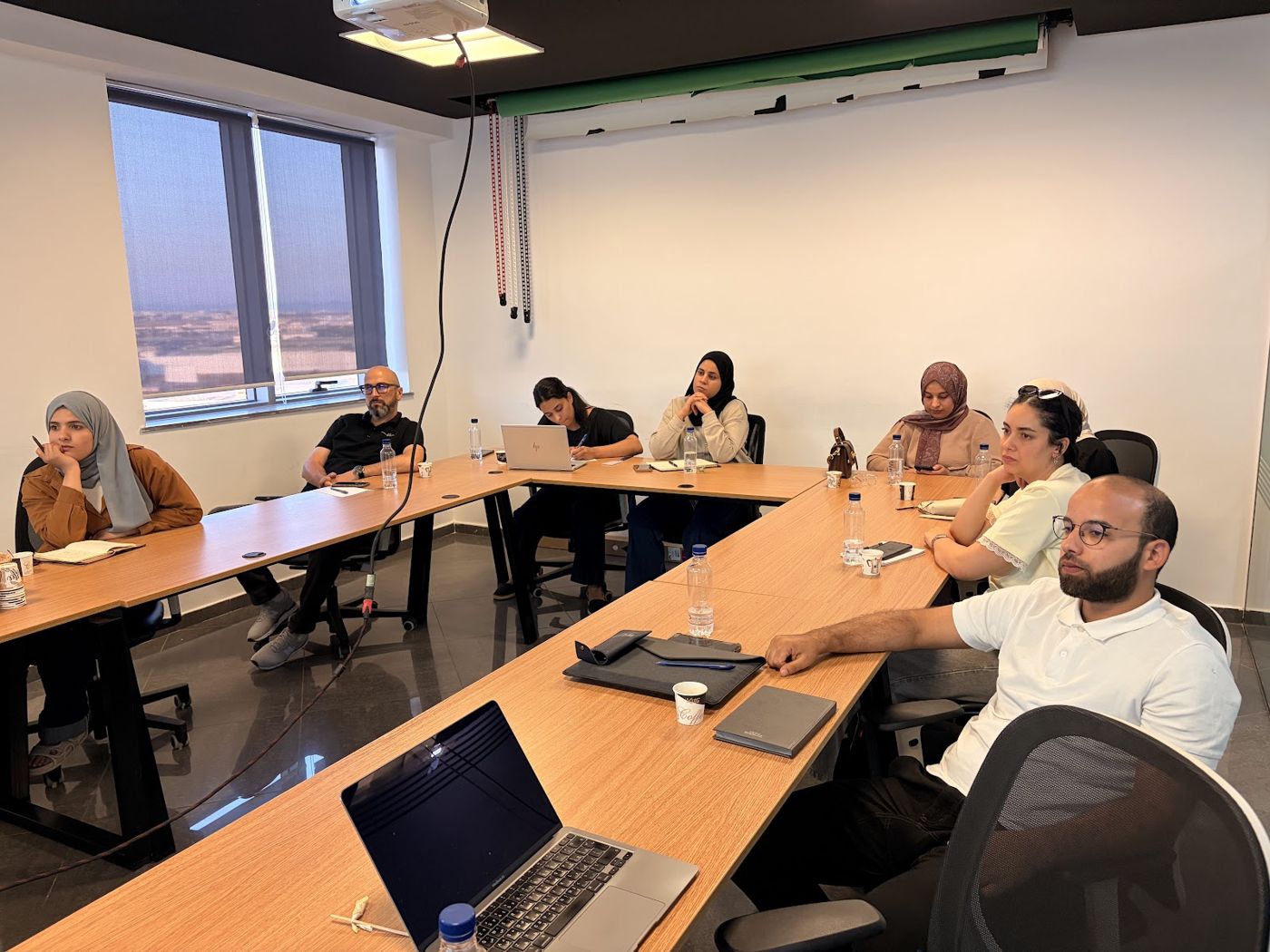 Workshop How to start an UX project AI driven chez WorkZone Coworking Space, Tunis